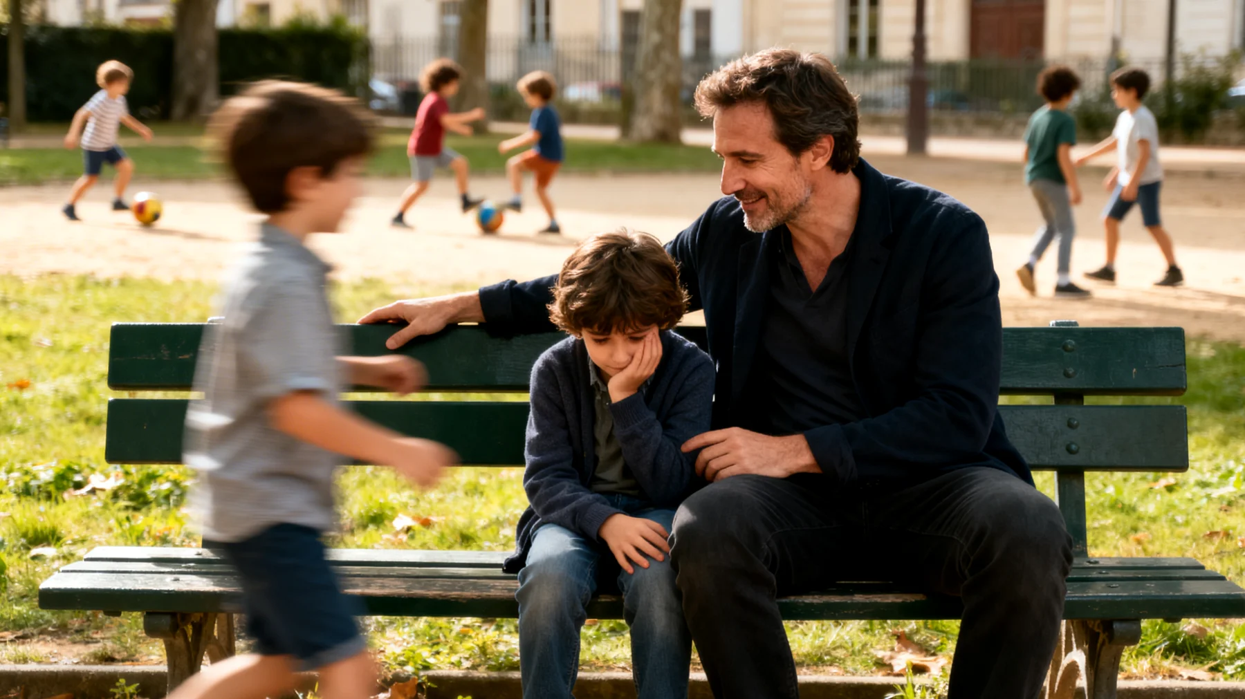 Comment un papa peut-il aider son enfant timide et socialement isolé à développer sa confiance en soi et à créer des liens avec ses pairs ?"